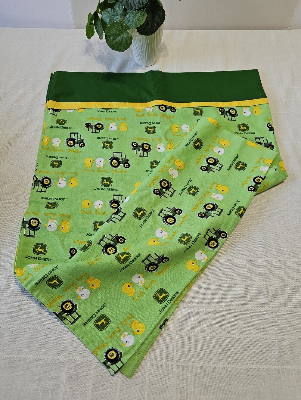 John Deere Tractor & Duck Handmade Pillowcases Set of 2